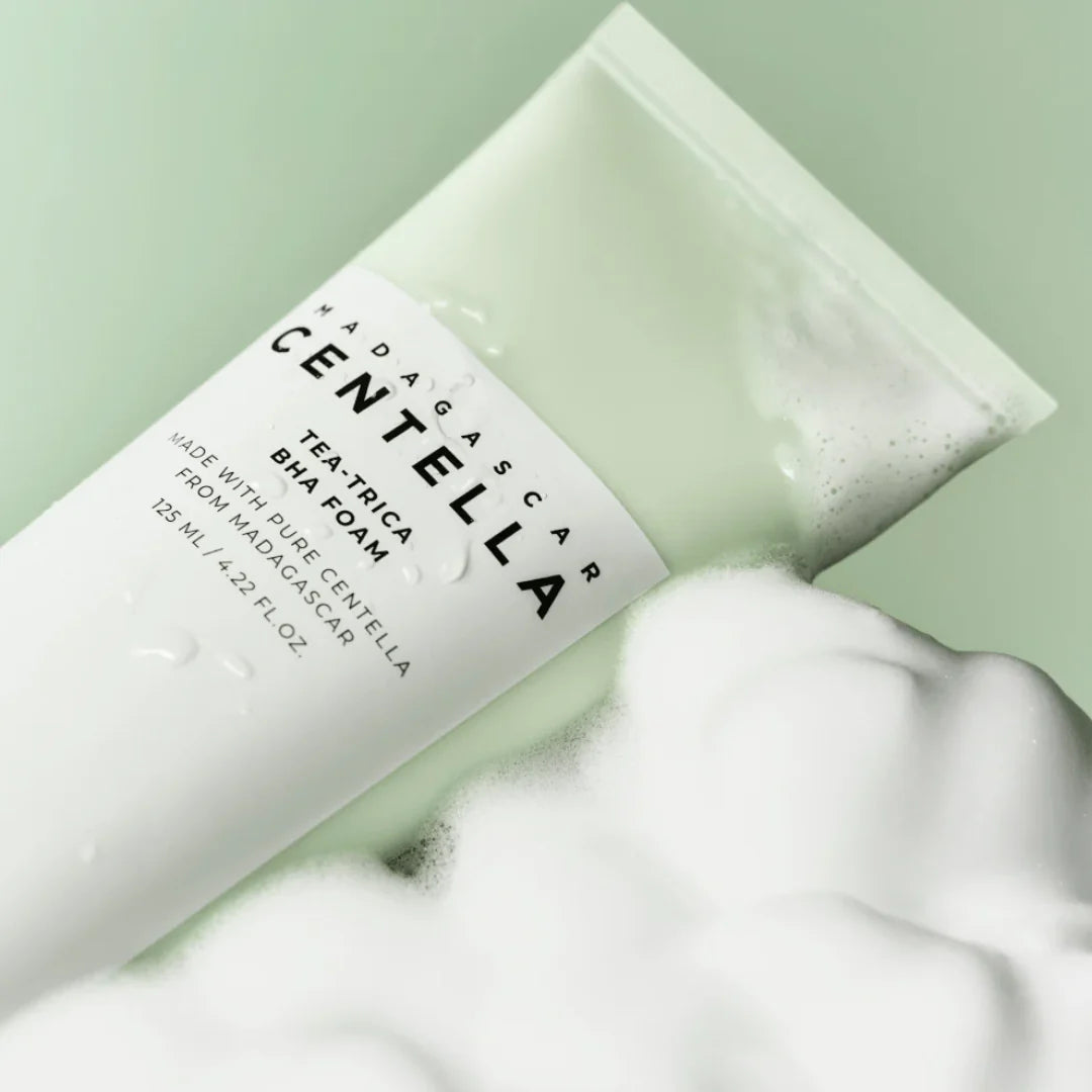 Espuma Limpiadora BHA Madagascar Centella Tea-Trica