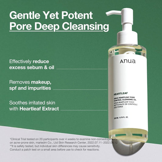 Anua Hearleaf Pore Control Cleansing oil