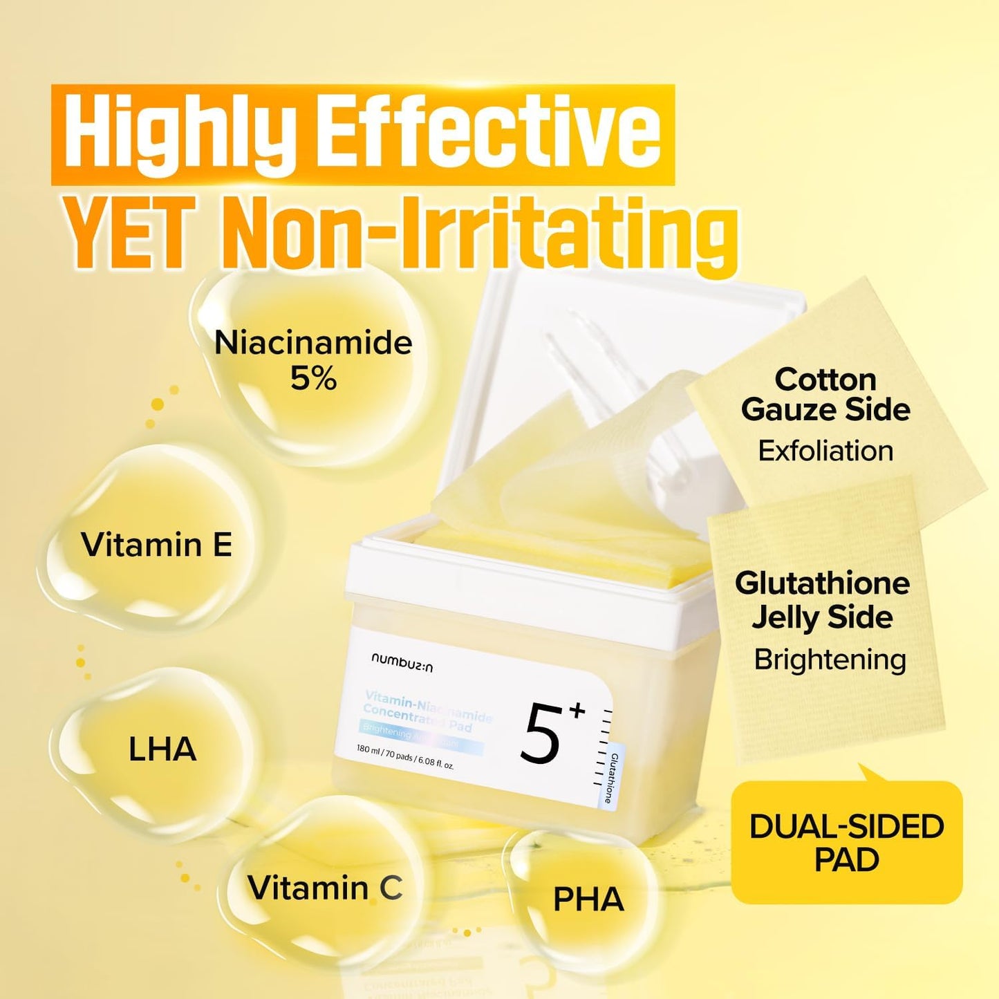 🧼 Numbuzin Toner Pads – Discos de tonificación y tratamiento exprés