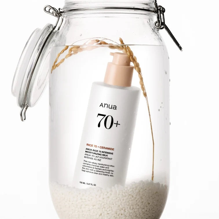 ✨Anua 70% Rice + Ceramide Intensive Moisturizing Milk✨