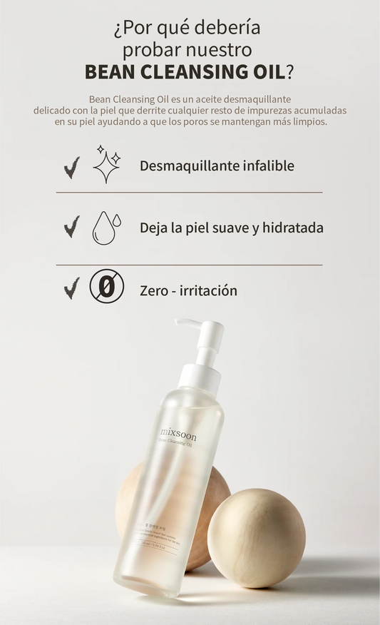 Cleansing Oil Mixsoon☘️🍃- Limpiador en Aceite