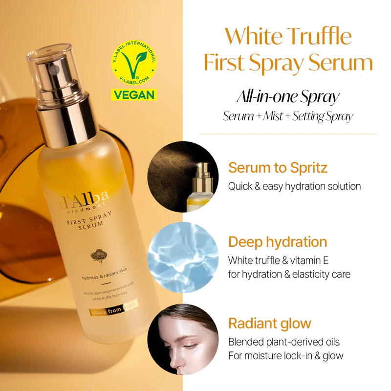 D’ Alba first Spray Serum.