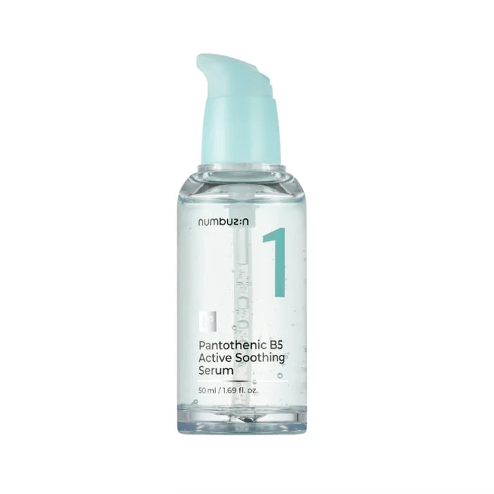 💧 Pantothenic B5 Active Soothing Serum de Numbuzin - Calma total, hidratación real. 💧