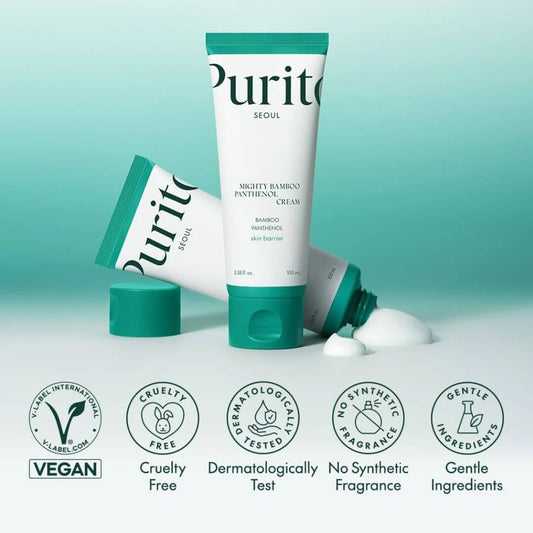 🌿 Mighty Bamboo Panthenol Cream de PURITO