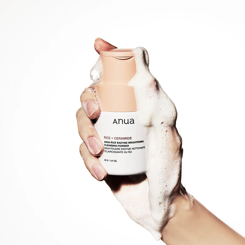 ✨Anua Rice + Ceramide Enzyme Brightening Cleansing Powder✨