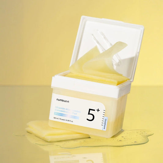 🌞 Vitamin Niacinamide Concentrated Pads de Numbuzin #GlowInstantáneo en un solo pad