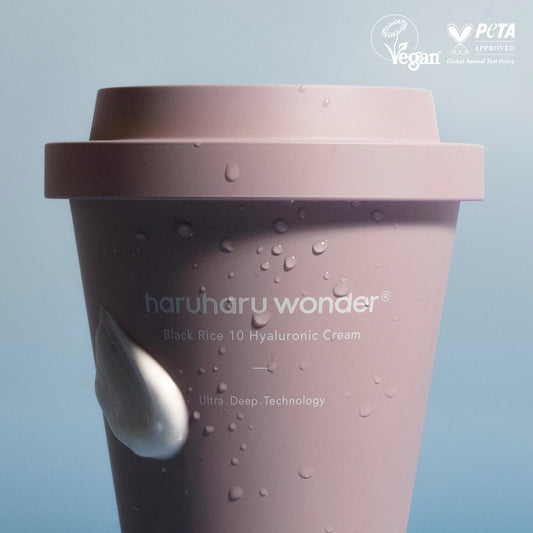 🌾 Haruharu Wonder Black Rice 10 Hyaluronic Cream – Hidratación profunda y piel radiante 💧