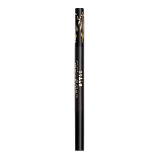 Lasting Strokes Dual-Ended Waterproof Liquid Eyeliner Tono Black