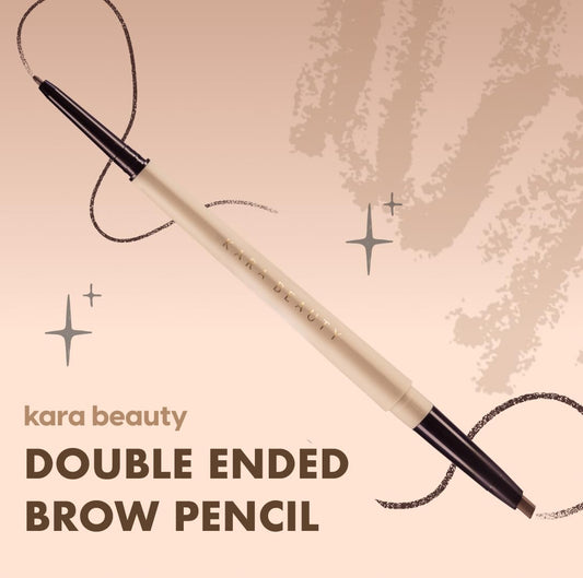 Double Ended brow pencil Medium brown