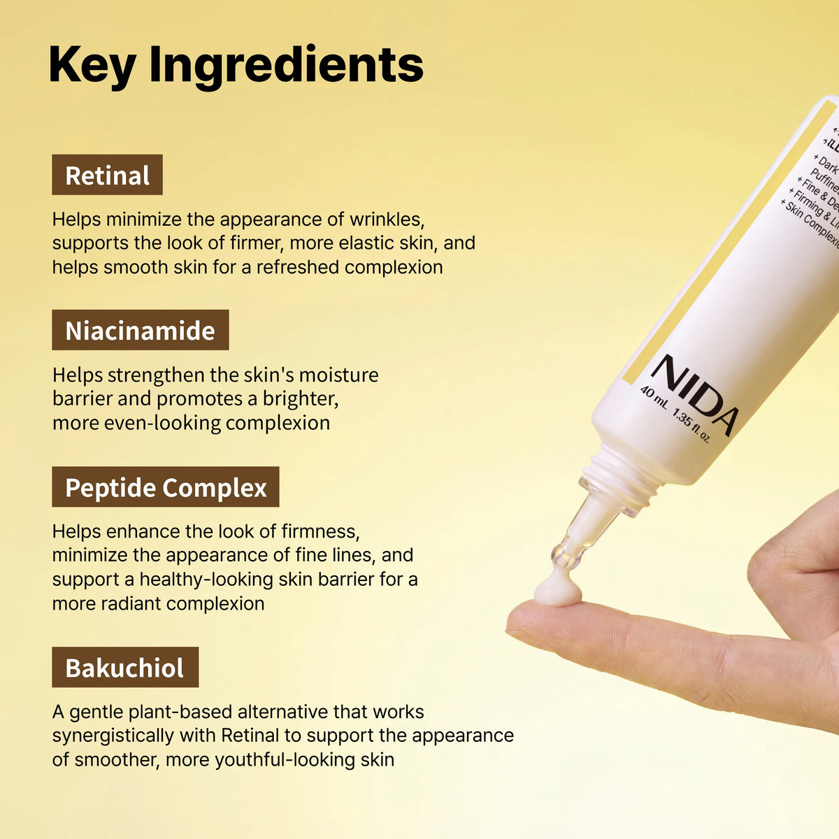 NIDA REVIVE EYE CREAM FOR FACE AND NECK