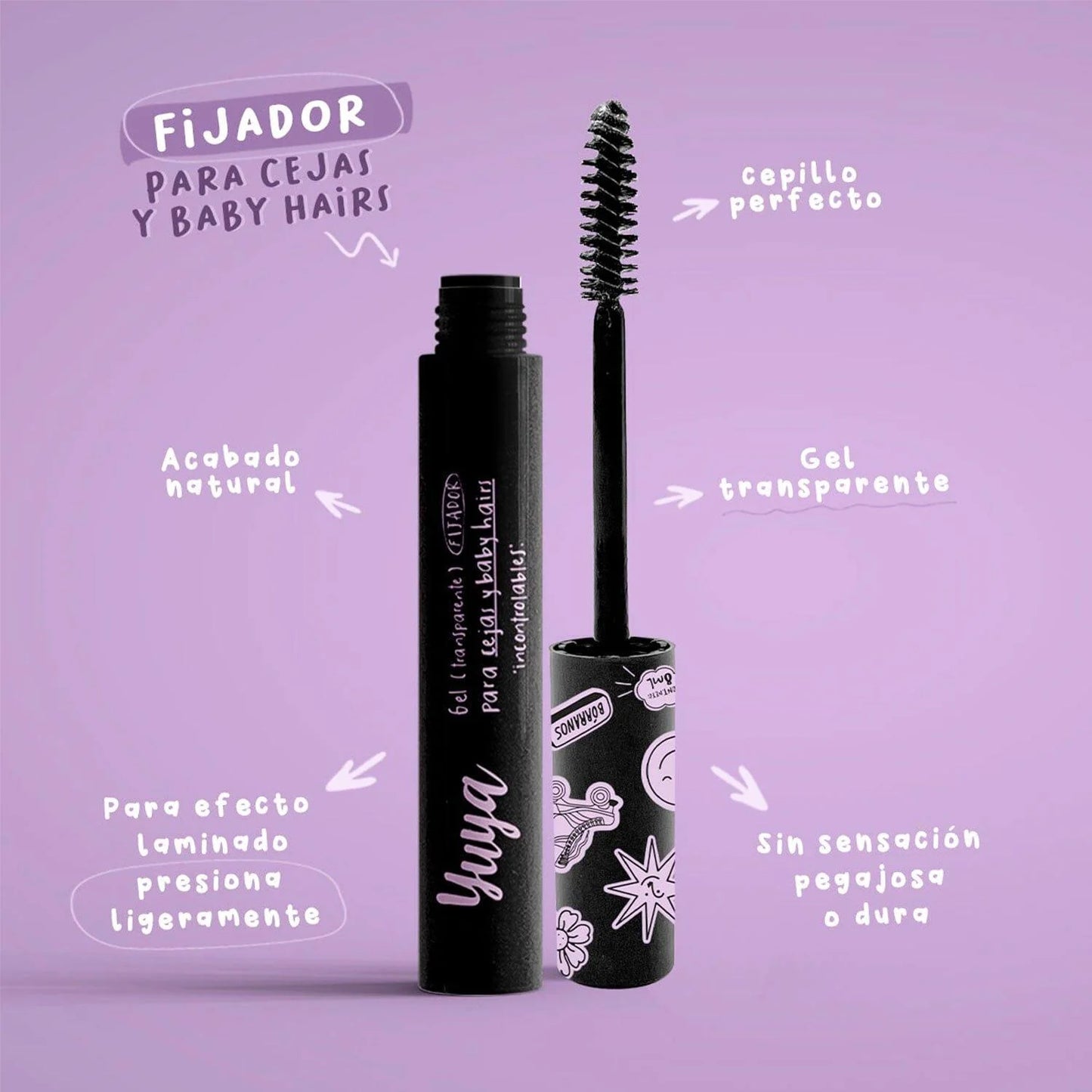 Gel Transparente Fijador de Cejas Yuya