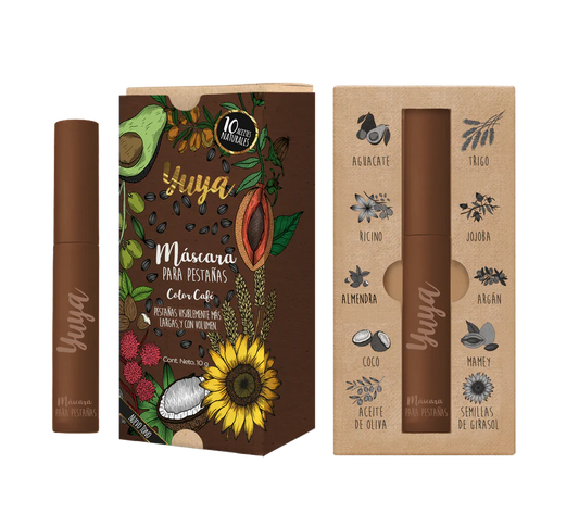 Macara de pestañas cafe yuya
