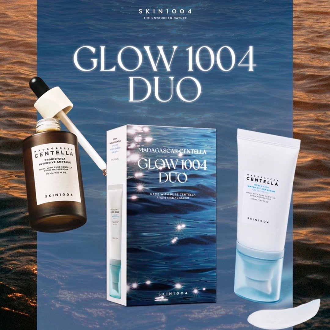 Glow 1004 Duo Skin1004 sérum y protector solar