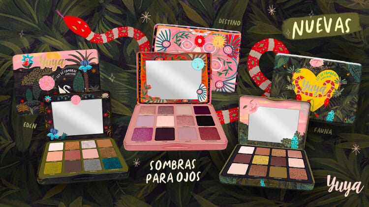 Paletas de Sombras Yuya