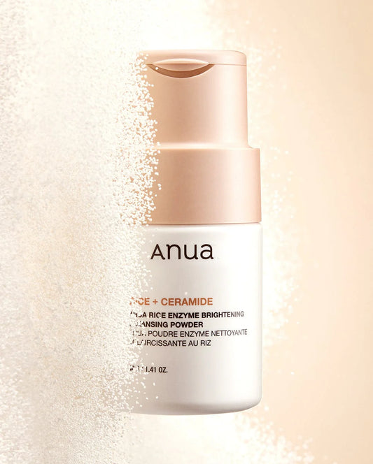 ✨Anua Rice + Ceramide Enzyme Brightening Cleansing Powder✨