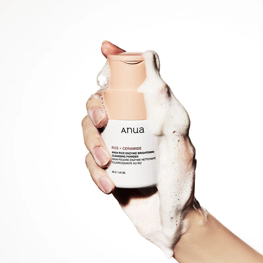 ✨Anua Rice + Ceramide Enzyme Brightening Cleansing Powder✨