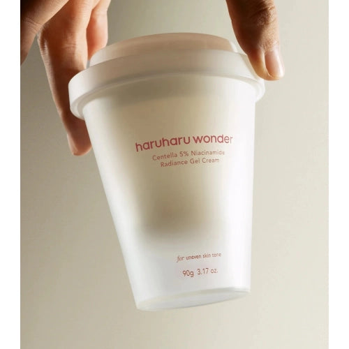 🌿 Haruharu Wonder Centella 5% Niacinamide Radiance Gel Cream – Gel hidratante iluminador