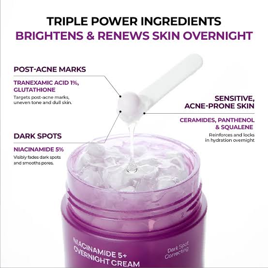 Jumiso Niacinamide 5+ Overnight Cream