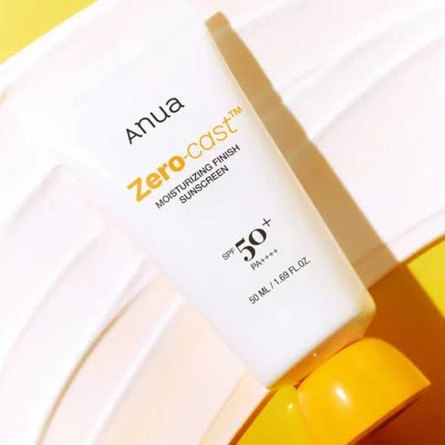 Anua Zero-Cast Moisturizing Finish Sunscreen