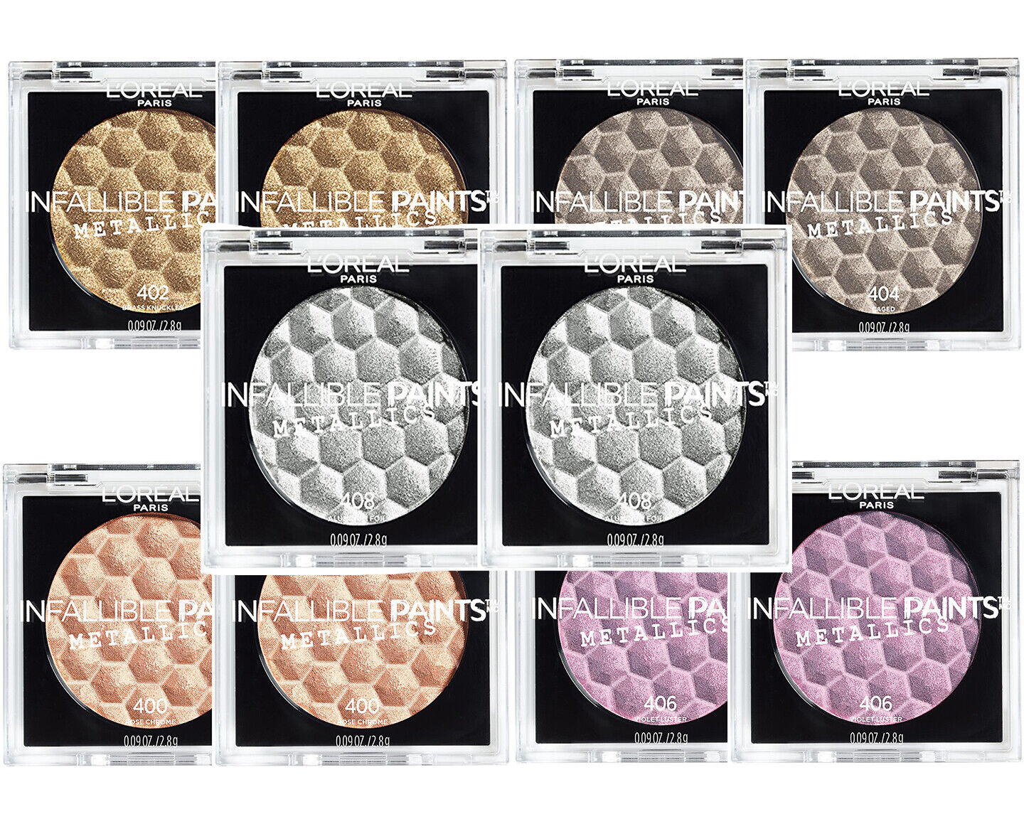 Loreal Infalible Paints- Sombras metalicas