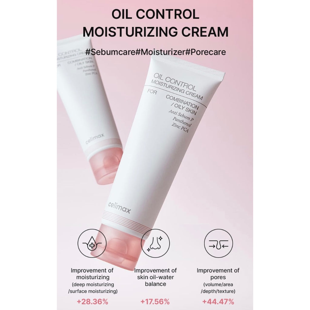 💦 Oil Control Moisturizer – El equilibrio perfecto entre hidratación y control de grasa 💦  by Celimax